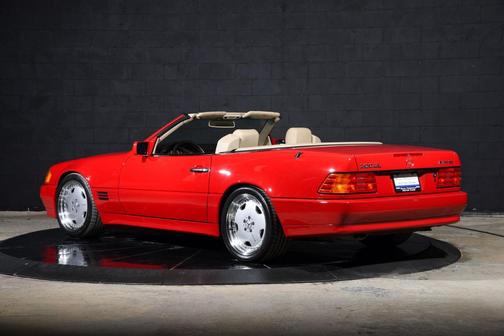 Signal Red 1993 Mercedes-Benz S-Class 5.0