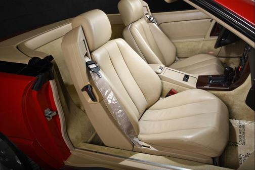 Signal Red 1993 Mercedes-Benz S-Class 5.0