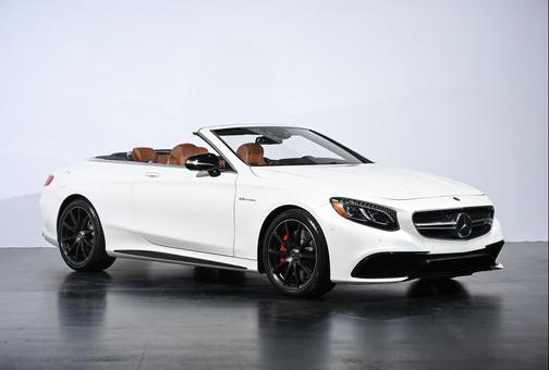 designo Diamond White Metallic 2017 Mercedes-Benz AMG S 63 4MATIC