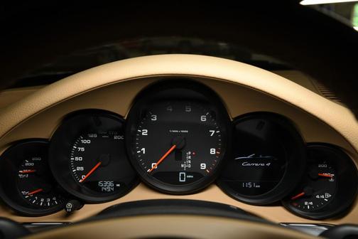 Dark Blue Metallic 2014 Porsche 911 Carrera 4