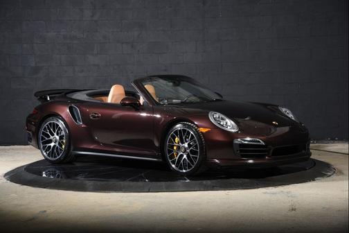 Mahogany Metallic 2014 Porsche 911 Turbo S