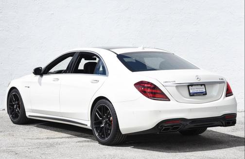 designo Diamond White Metallic 2020 Mercedes-Benz AMG S 63 4MATIC