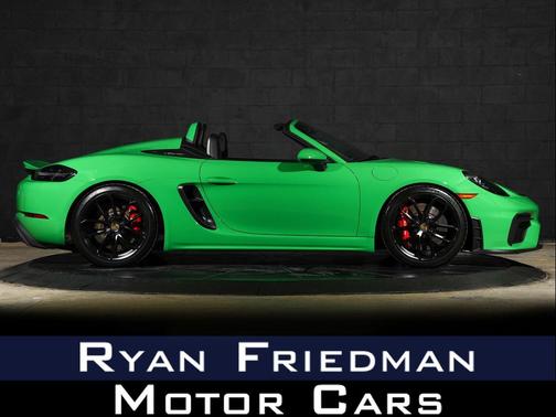 Python Green 2023 Porsche 718 Spyder Spyder