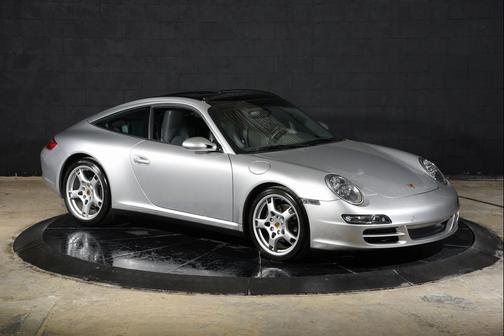 Arctic Silver Metallic 2007 Porsche 911 Targa 4