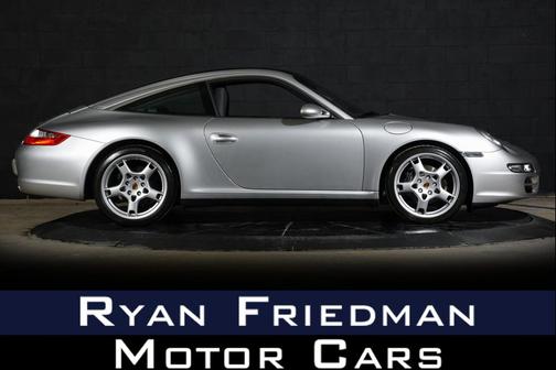 Arctic Silver Metallic 2007 Porsche 911 Targa 4