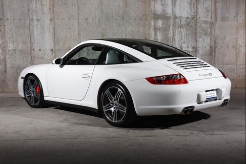 Carrara White 2008 Porsche 911 Targa 4S