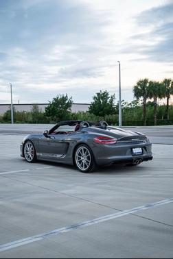 Agate Gray Metallic 2016 Porsche Boxster Spyder