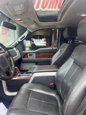White Platinum Metallic Tri-Coat 2010 Ford F-150 Lariat SuperCrew