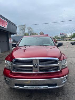 RED 2010 Dodge Ram 1500 TRX