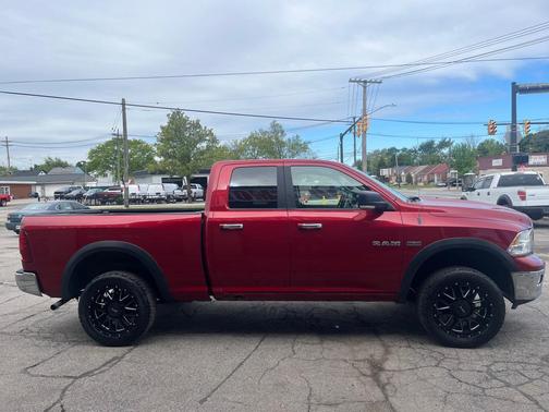 RED 2010 Dodge Ram 1500 TRX