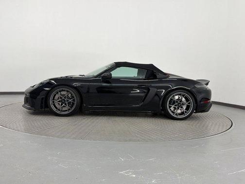 Black 2025 Porsche 718 Spyder RS