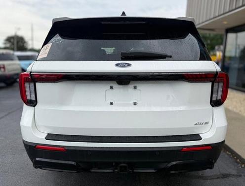 STAR WHITE MET TRI-COAT 2025 Ford Explorer ST-LINE