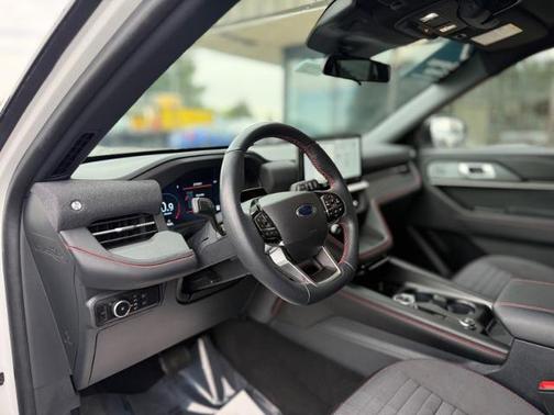 STAR WHITE MET TRI-COAT 2025 Ford Explorer ST-LINE