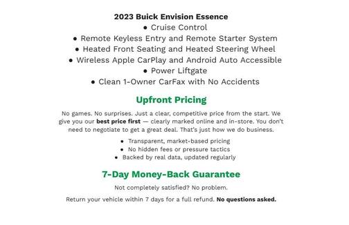 Sapphire Metallic 2023 Buick Envision Essence AWD