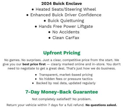 2024 Buick Enclave Essence AWD