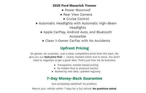 Eruption Green 2025 Ford Maverick Tremor