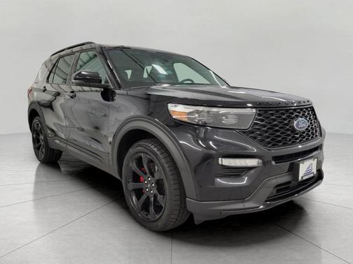 Agate Black Metallic 2024 Ford Explorer ST