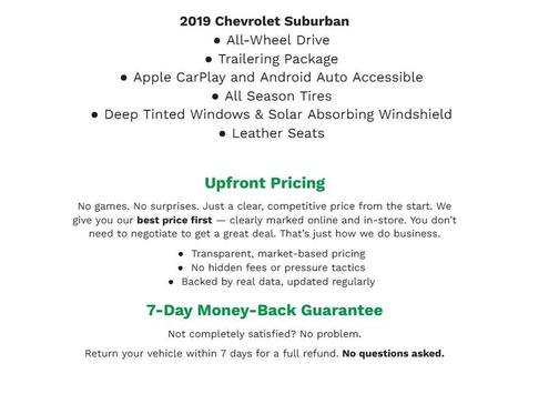 2019 Chevrolet Suburban LT