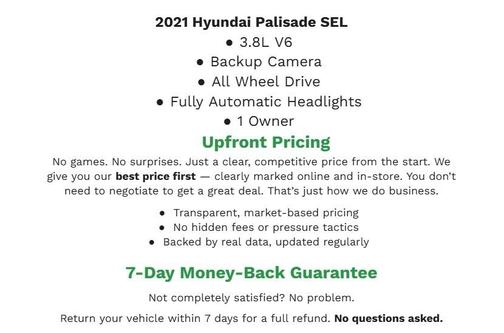 Hyper White 2021 Hyundai PALISADE SEL