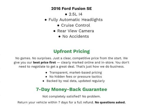 2016 Ford Fusion SE