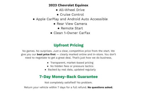 2023 Chevrolet Equinox AWD RS