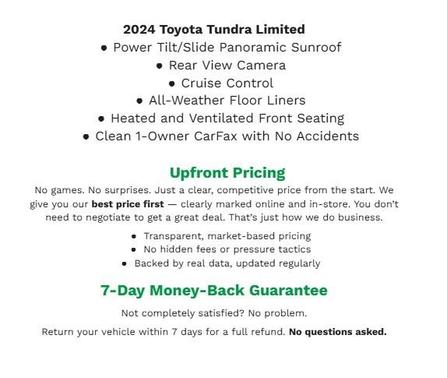 Blueprint 2024 Toyota Tundra Limited