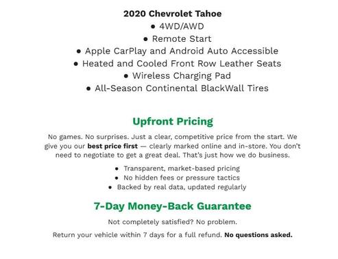 2020 Chevrolet Tahoe Premier