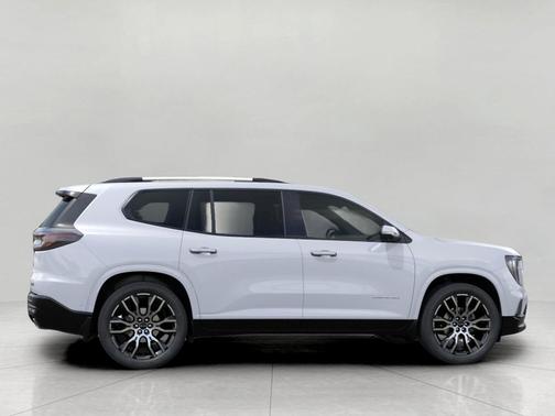 Glacier White Tricoat 2026 GMC Acadia Denali