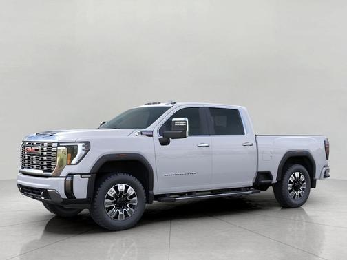 Glacier White Tricoat 2026 GMC Sierra 2500 Denali