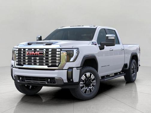 Glacier White Tricoat 2026 GMC Sierra 2500 Denali