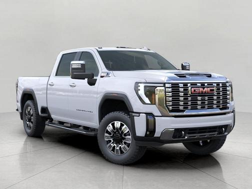 Glacier White Tricoat 2026 GMC Sierra 2500 Denali