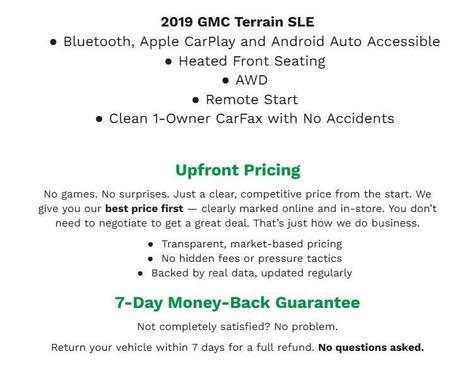 2019 GMC Terrain SLE