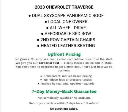 Radiant Red Tintcoat 2023 Chevrolet Traverse Premier
