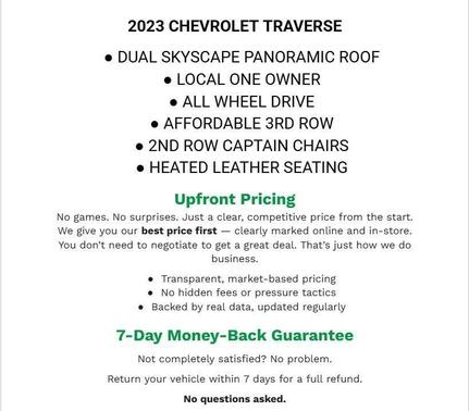 Radiant Red Tintcoat 2023 Chevrolet Traverse Premier