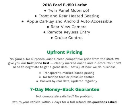 2018 Ford F-150 Lariat