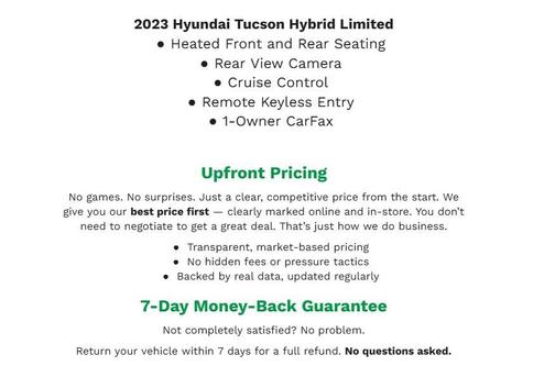 2023 Hyundai TUCSON Hybrid Limited