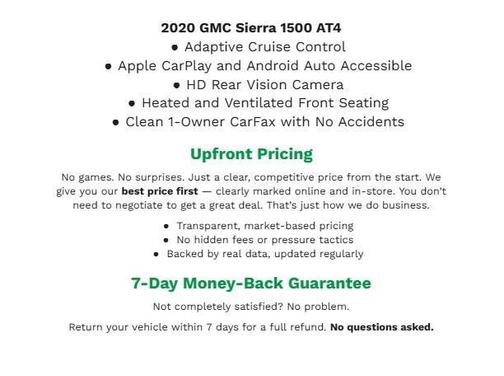 Dark Sky Metallic 2020 GMC Sierra 1500 AT4