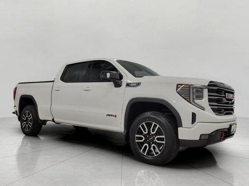 Summit White 2025 GMC Sierra 1500 AT4