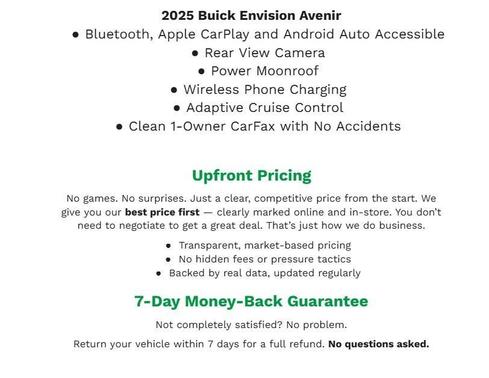 2025 Buick Envision Avenir AWD