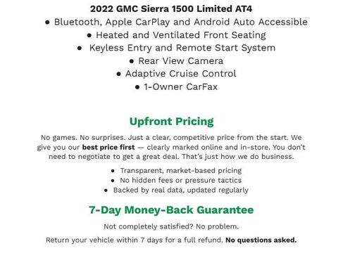 2022 GMC Sierra 1500 AT4