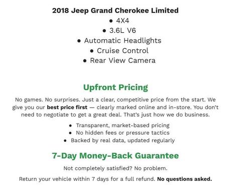 2018 Jeep Grand Cherokee Limited