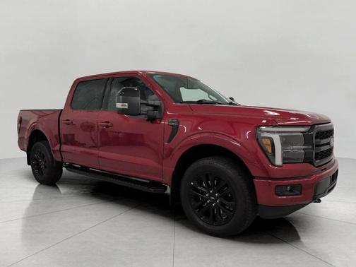 Rapid Red Metallic Tinted Clearcoat 2025 Ford F-150 Lariat