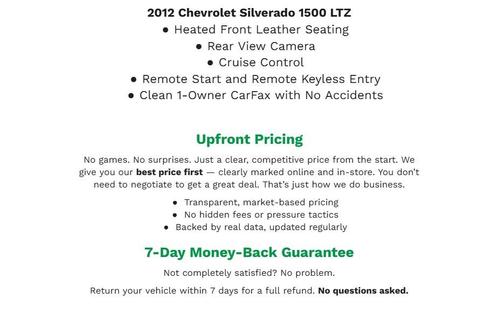 2012 Chevrolet Silverado 1500 LTZ