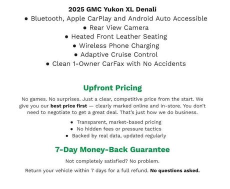 2025 GMC Yukon XL Denali