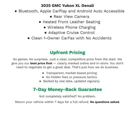 2025 GMC Yukon XL Denali