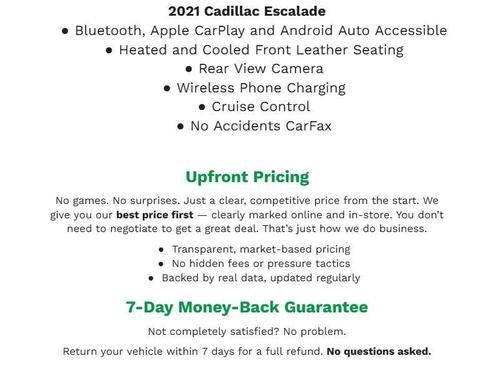 Satin Steel Metallic 2021 Cadillac Escalade Premium Luxury