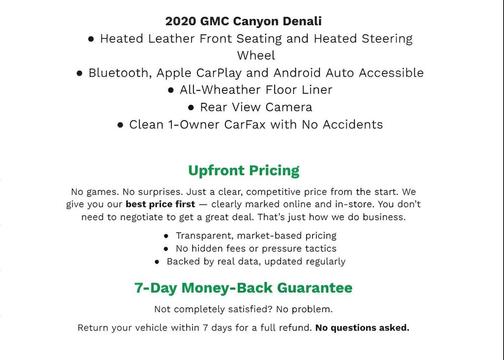 2020 GMC Canyon Denali