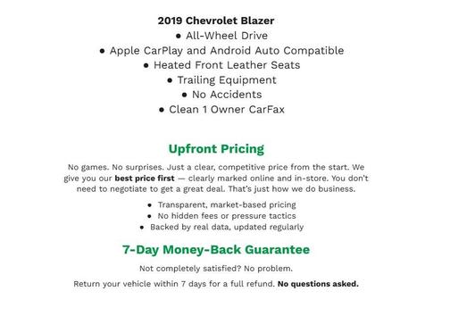 2019 Chevrolet Blazer 3LT