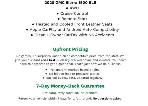 2020 GMC Sierra 1500 SLE