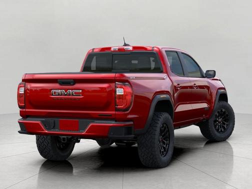 Volcanic Red Tintcoat 2026 GMC Canyon Elevation
